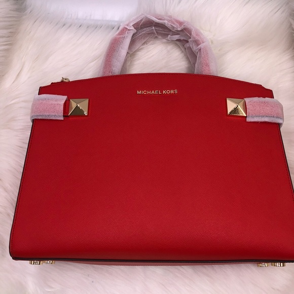 Michael Kors MD EW Karla leather satchel - Picture 7 of 8